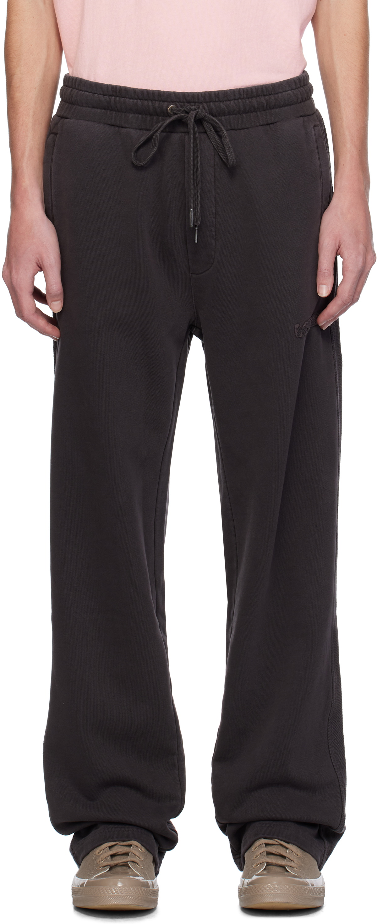 Ksubi Black Inversed Synthesis Sweatpants