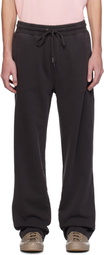 Ksubi Black Inversed Synthesis Sweatpants