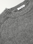 Boglioli - Slim-Fit Virgin Wool and Cashmere-Blend Sweater - Gray