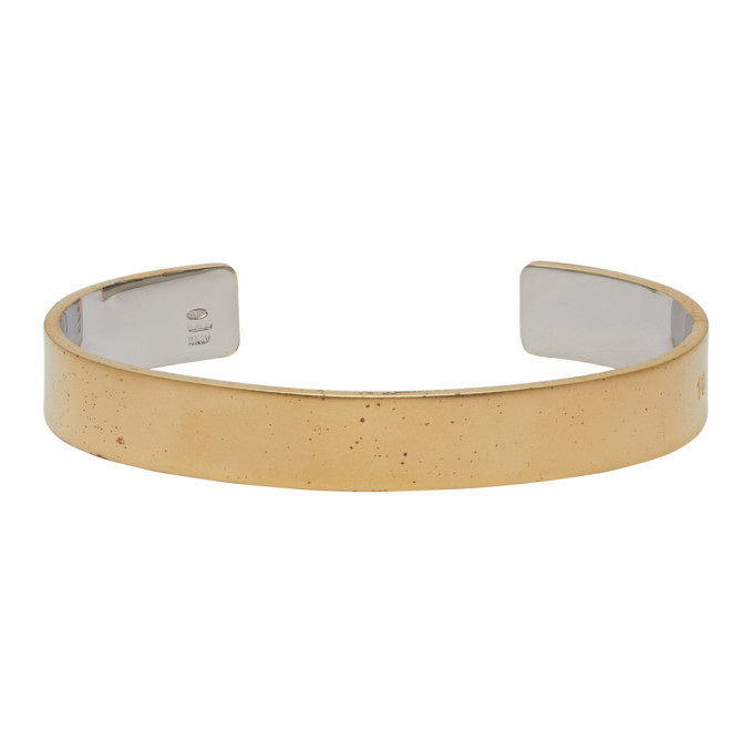 Maison Margiela Gold Bangle Bracelet Maison Margiela