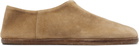 Maison Margiela Beige Tabi Babouche Loafers