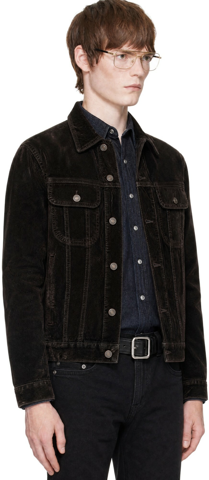 JEANERICA Brown Alex Denim Jacket