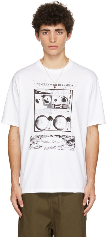 Photo: Undercover White 'Undercover Records' T-Shirt