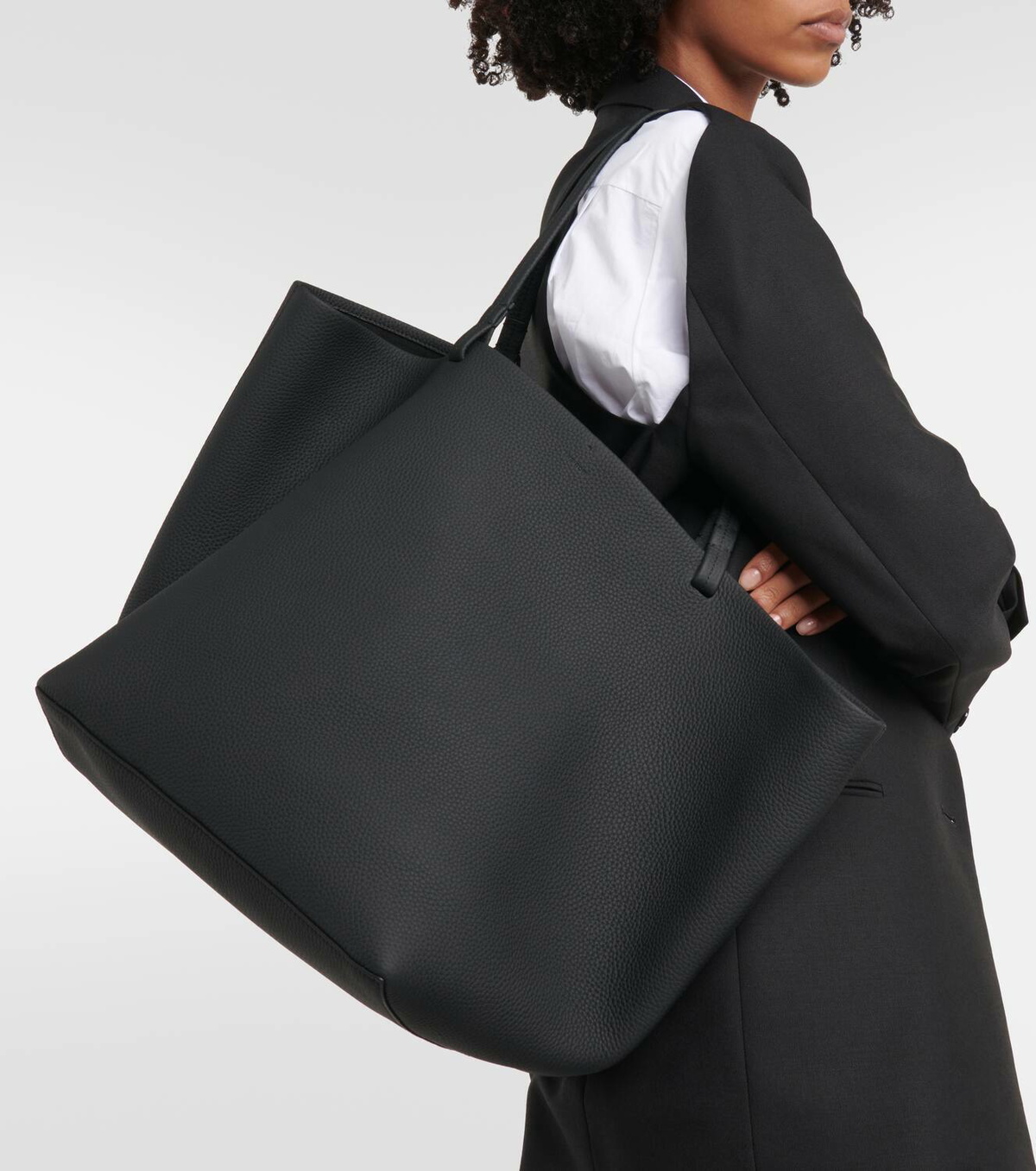 The Row Park XL leather tote bag The Row