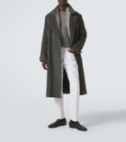 Umit Benan Gianni alpaca and wool coat