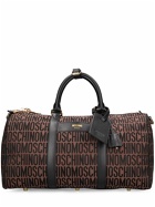 MOSCHINO - Moschino Logo Nylon Jacquard Duffle Bag
