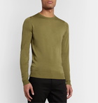 John Smedley - Lundy Slim-Fit Merino Wool Sweater - Green