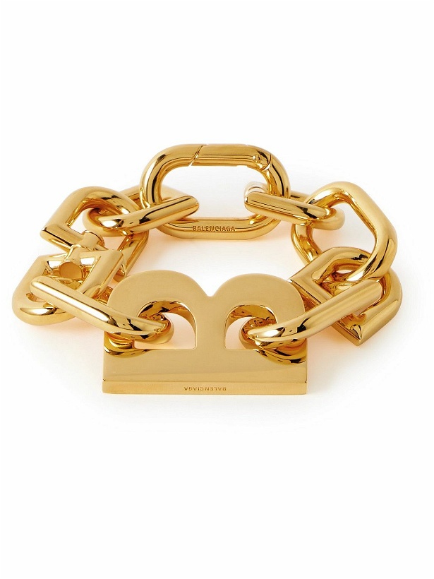 Photo: Balenciaga - Gold-Tone Chain Bracelet - Gold