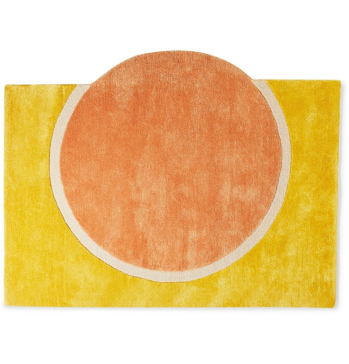 Photo: Pieces - Sunset Patterned Rug, 6' x 9' - Yellow