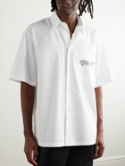 Givenchy - Printed Cotton-Poplin Shirt - White