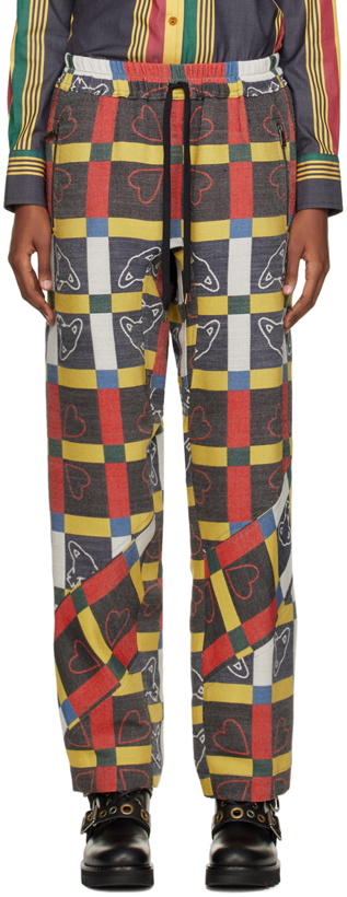 Photo: Vivienne Westwood Multicolor Flame Trousers