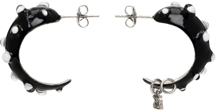 J.Kim Black & White Kuzmuncho Earrings