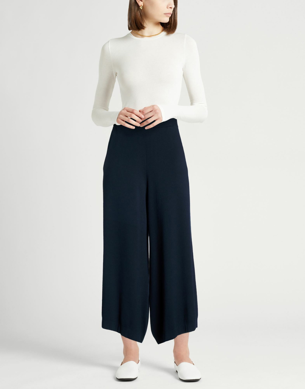 Peserico Womens Pants in Midnight blue