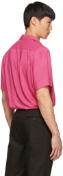 Saint Laurent Pink Viscose Shirt