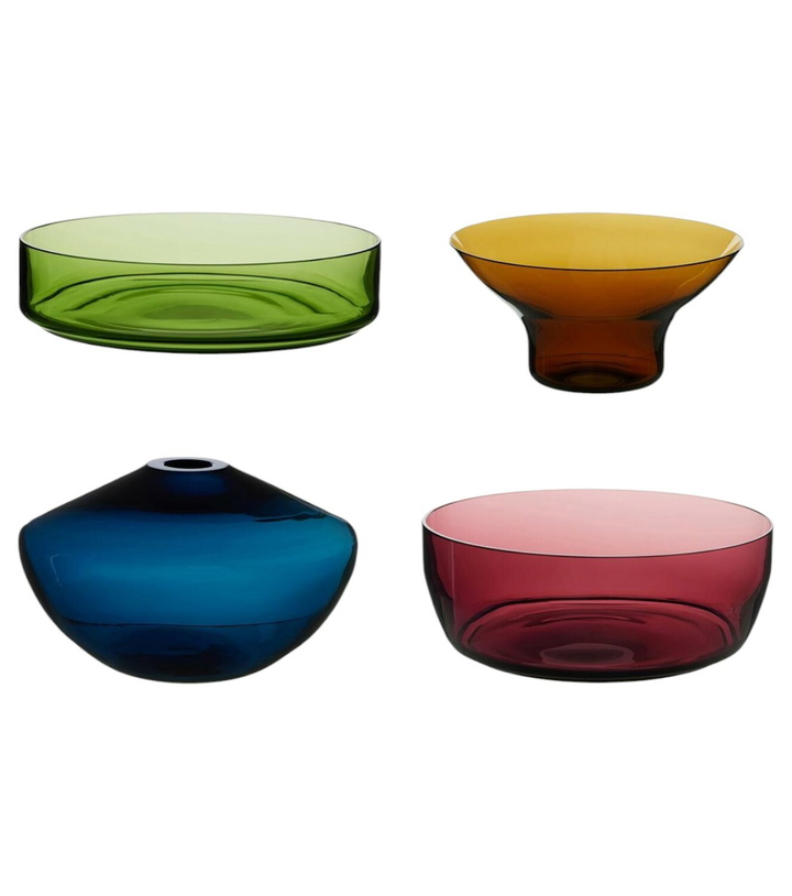 Photo: NasonMoretti Jellyfish glass set of 4 centerpieces