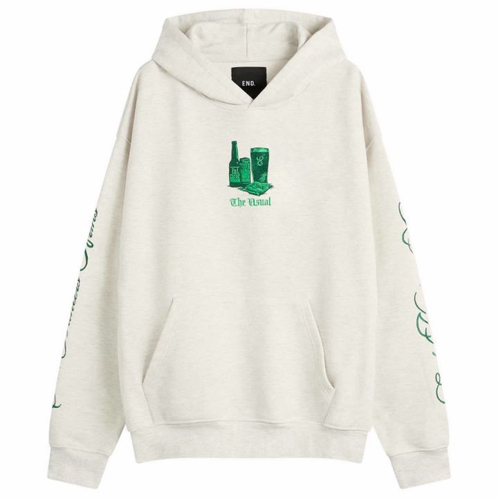 Photo: END. The Usual Hoodie in Grey Marl