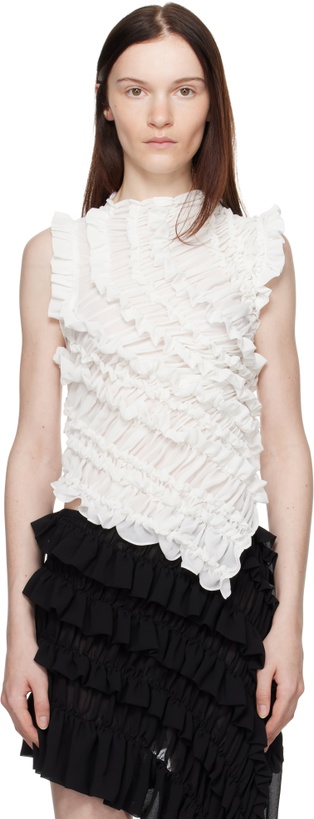 Photo: Beaufille White Vera Blouse