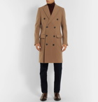SALLE PRIVÉE - Ives Double-Breasted Wool-Blend Overcoat - Brown