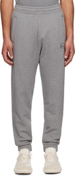 Maison Kitsuné Gray Bold Fox Head Patch Comfort Jog Sweatpants