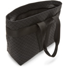 Bottega Veneta Black Rubber Intrecciato Tote