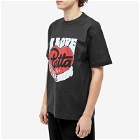 Patta Men's Forever And Always Washed T-Shirt in Black