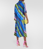Dorothee Schumacher Striped silk twill blouse