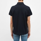 Saint Laurent Men's Classic YSL Polo Shirt in Navy