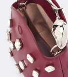 Erdem Bloom Mini embellished top-handle bag