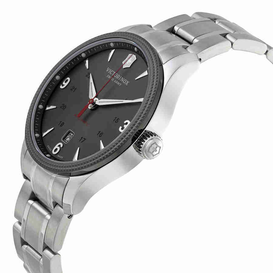 Victorinox Swiss Army Alliance Grey Dial Mens Watch 241714.1