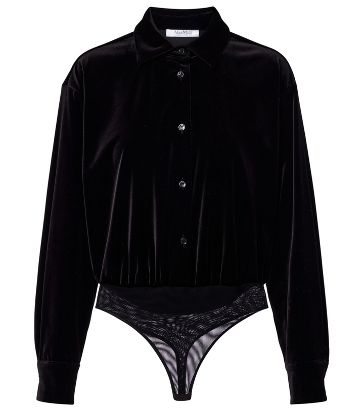 Photo: Max Mara Cotton velvet bodysuit