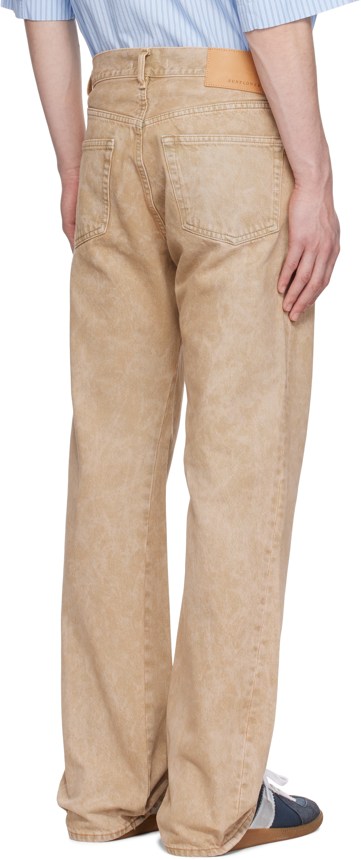 Sunflower Beige Straight Twist Jeans Sunflower