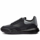 Alexander McQueen Men's Court Sneakers in Black