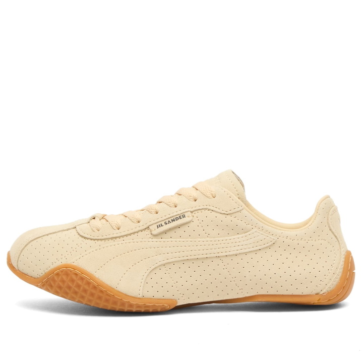 Photo: Puma Women's x Jil Sander K-Street Suede Sneakers in Canvas