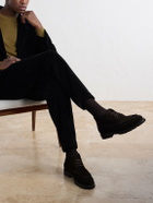 MORJAS - Moc Toe Chukka Suede Desert Boots - Brown