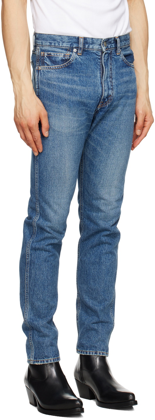 The Letters Blue Tapered Jeans