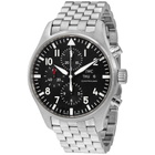 IWC Pilot Automatic Chronograph Black Dial Mens Watch IW377710