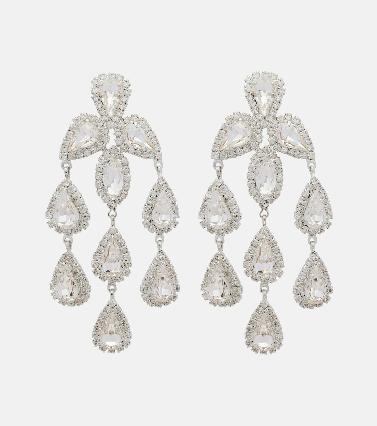 Magda Butrym Crystal-embellished drop earrings