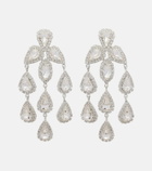 Magda Butrym Crystal-embellished drop earrings