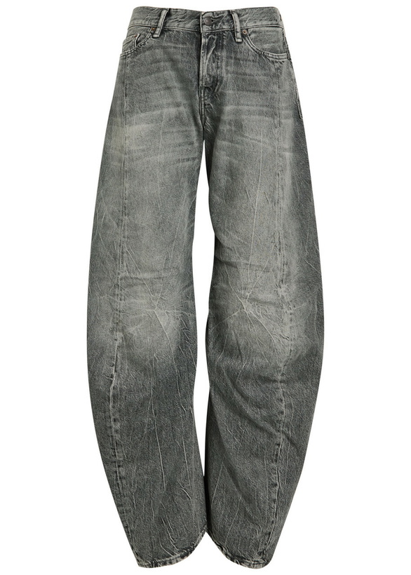 Photo: Acne Studios 2006F Barrel-leg Jeans Grey