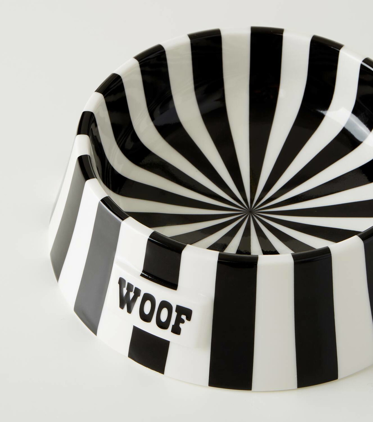 Jonathan Adler Vice Woof porcelain pet bowl