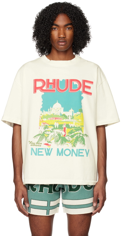 Photo: Rhude Off-White Windowsil T-Shirt