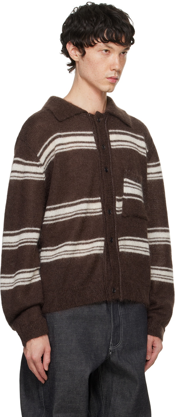 Camiel Fortgens Brown 70's Cardigan Camiel Fortgens