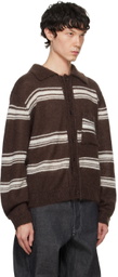 Camiel Fortgens Brown 70's Cardigan