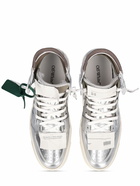 OFF-WHITE - 3.0 Off Court Metallic Leather Sneakers