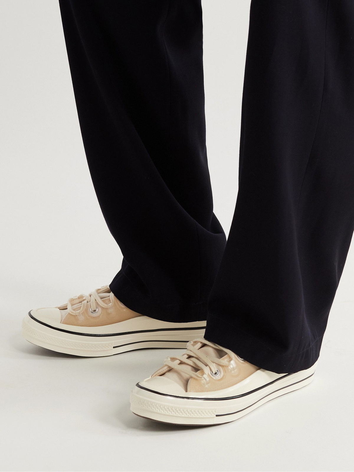 CONVERSE - Kim Jones Chuck 70 Canvas and Rubber High-Top Sneakers ...
