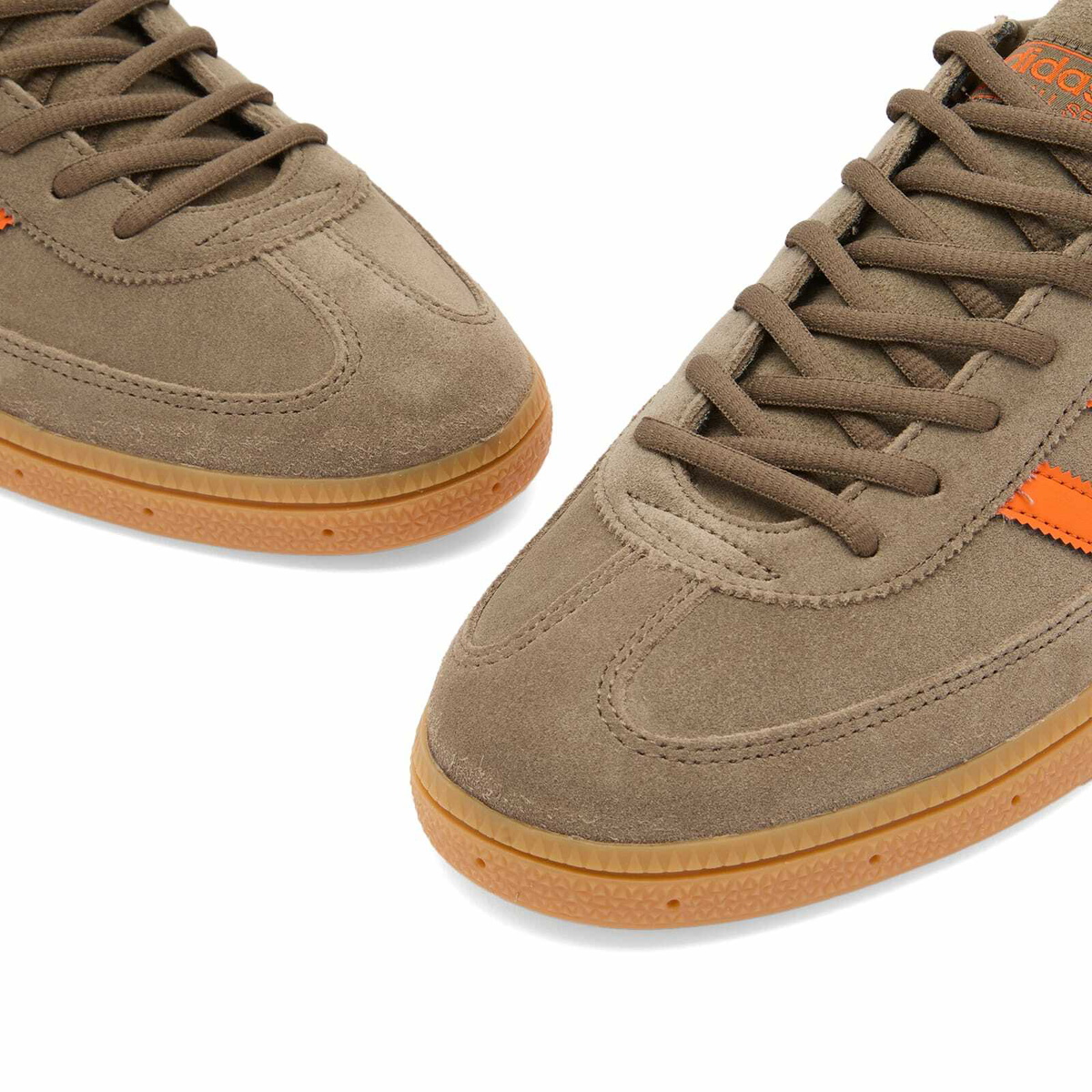 Adidas Handball Spezial Sneaker in Cargo Brown/Orange& Gold