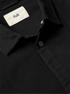Folk - Orb Patchwork Cotton Jacket - Black