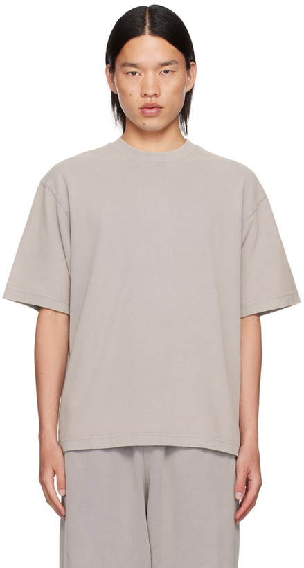 Photo: Acne Studios Purple Relaxed-Fit T-Shirt