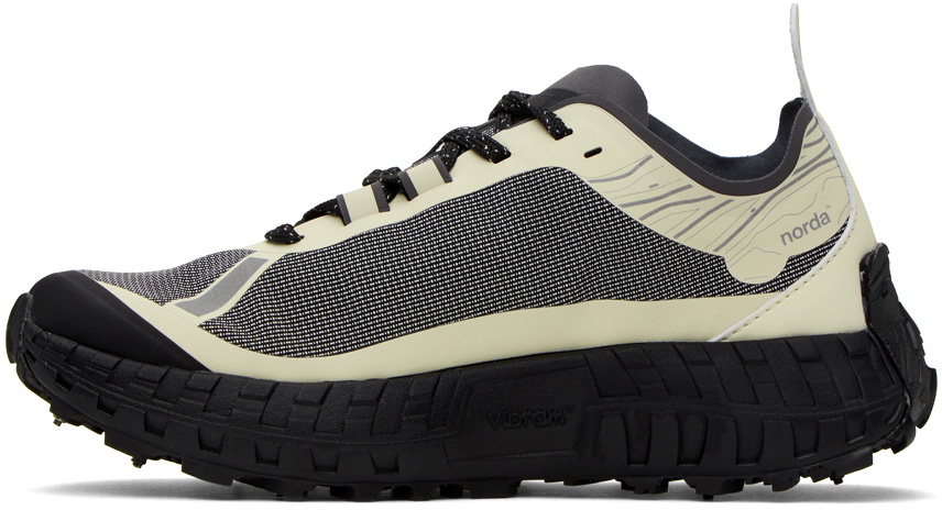 Norda Off-White & Black norda 001 Sneakers