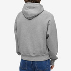 AMI Men's Paris Popover Hoody in Heather Grey